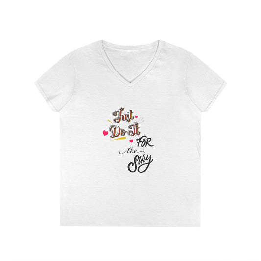 Ladies' V-Neck T-Shirt